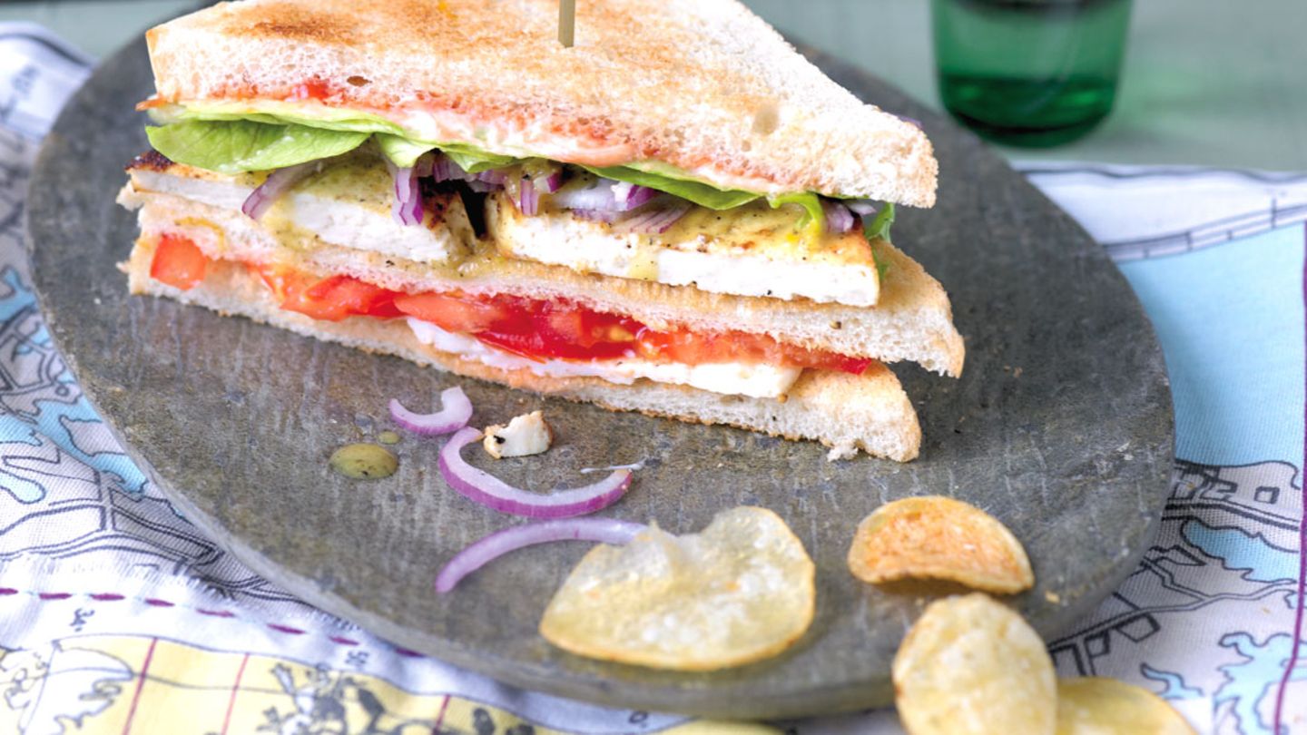 Tofu-Club-Sandwich Rezept
