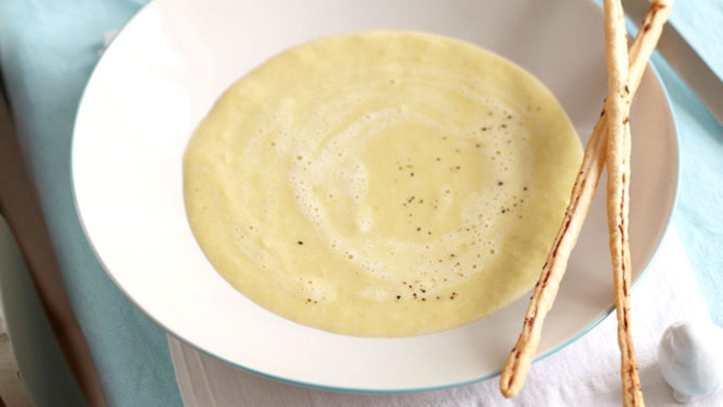 Lauchschaumsuppe Rezept