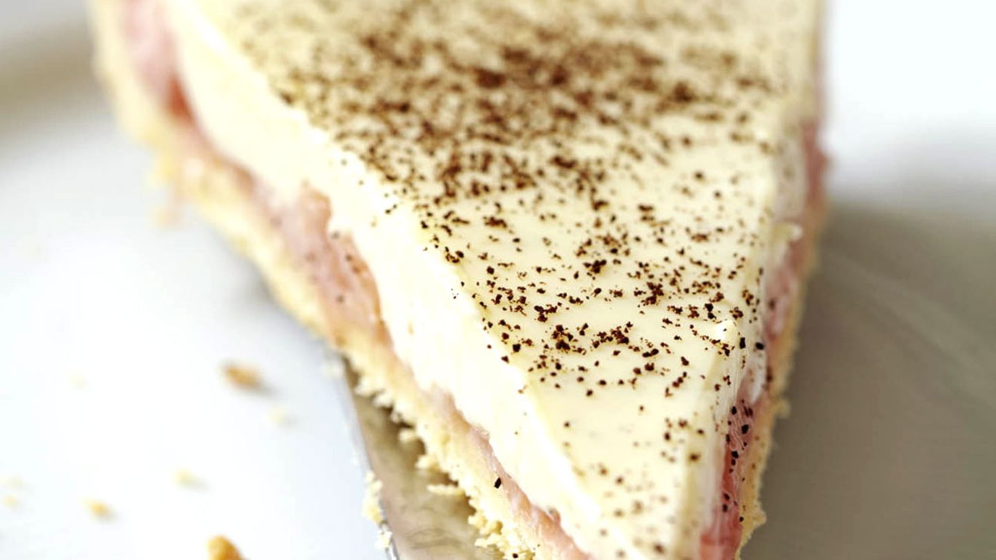 Rhabarber-Vanillecreme-Tarte Rezept