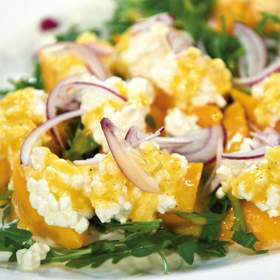 Mangosalat mit Rauke Rezept - [ESSEN UND TRINKEN]