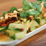 Gurken-Zucchini-Salat