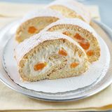 Mandarinen-Sahne-Rolle