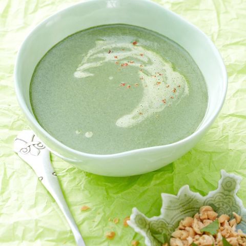 Spinat-Kokos-Suppe