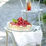 Erdbeertorte mit Verbene