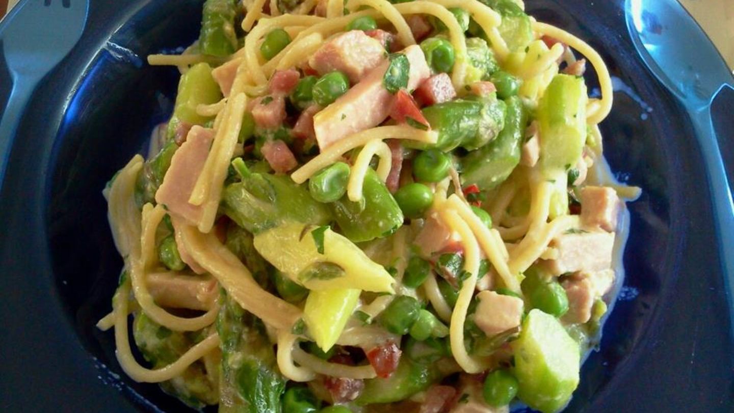 Frühlings-Carbonara Rezept