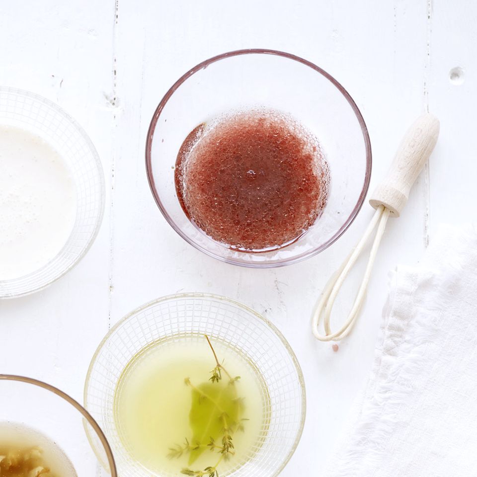 Himbeer-Traubenkern-Vinaigrette