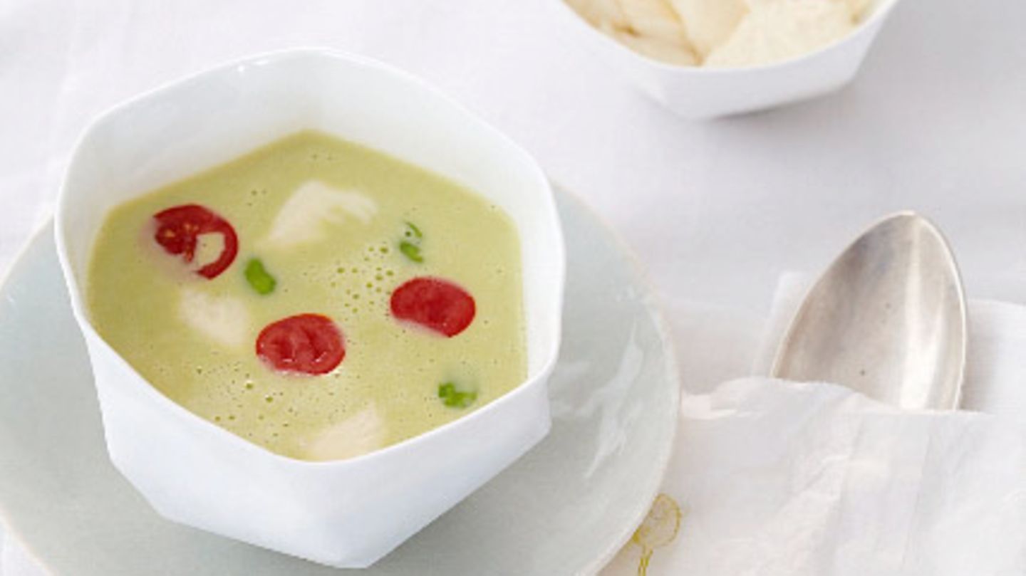 Grüne Bohnencremesuppe Rezept