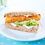 Fischstäbchen Sandwich