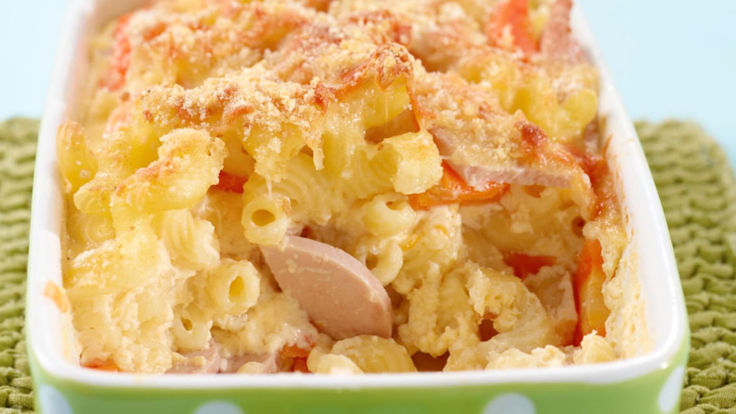 Nudelauflauf mit Möhren Rezept