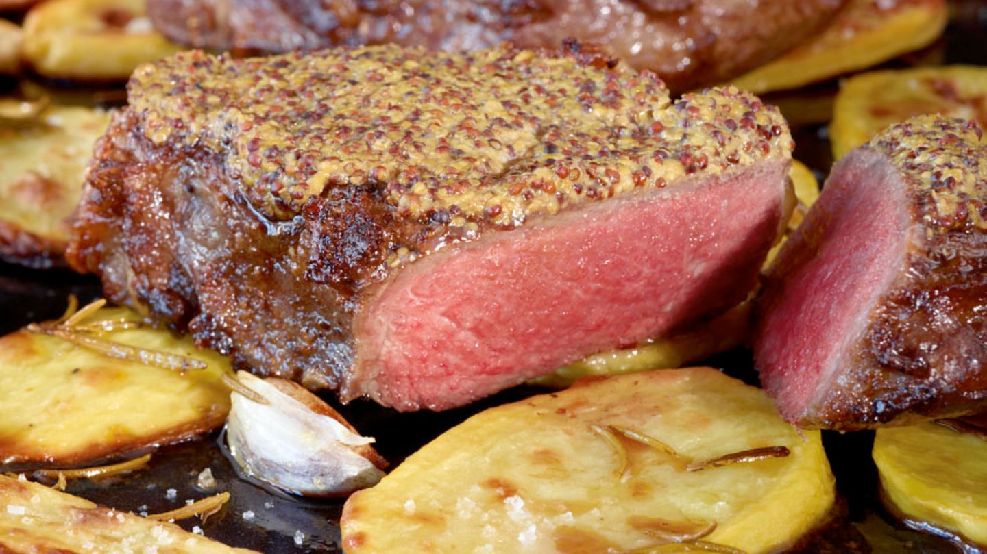 Senfsteak Rezept