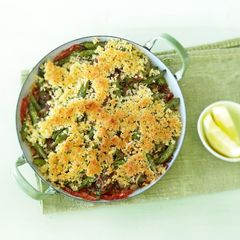 Bohnen-Gratin