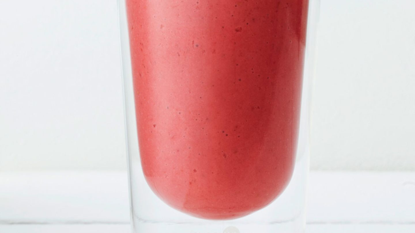 Smoothie mit Himbeer und Pfirsich Rezept