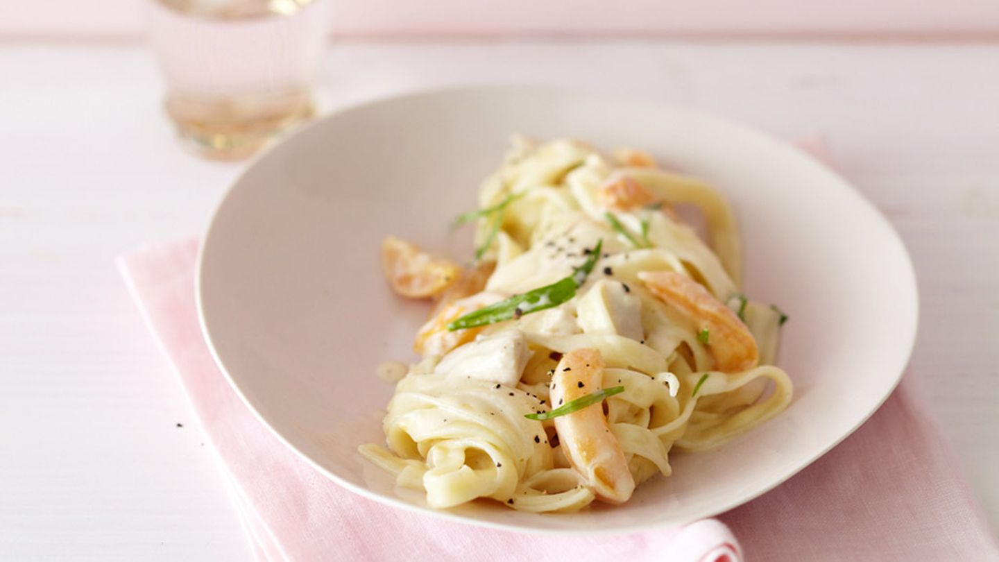 Tagliatelle mit Aprikosen Rezept