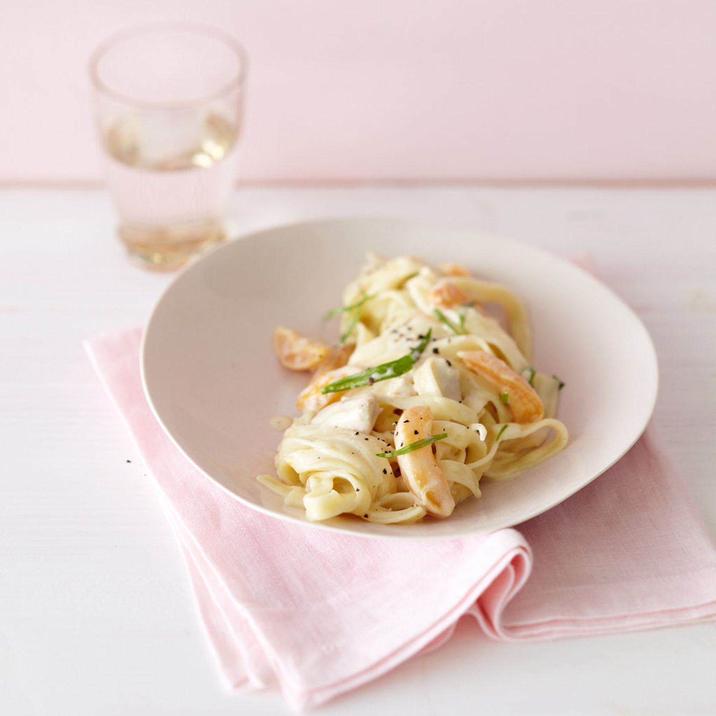 Tagliatelle mit Aprikosen