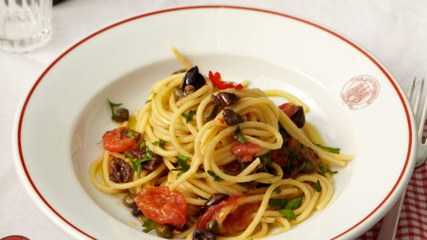 Pasta alla puttanesca Rezept