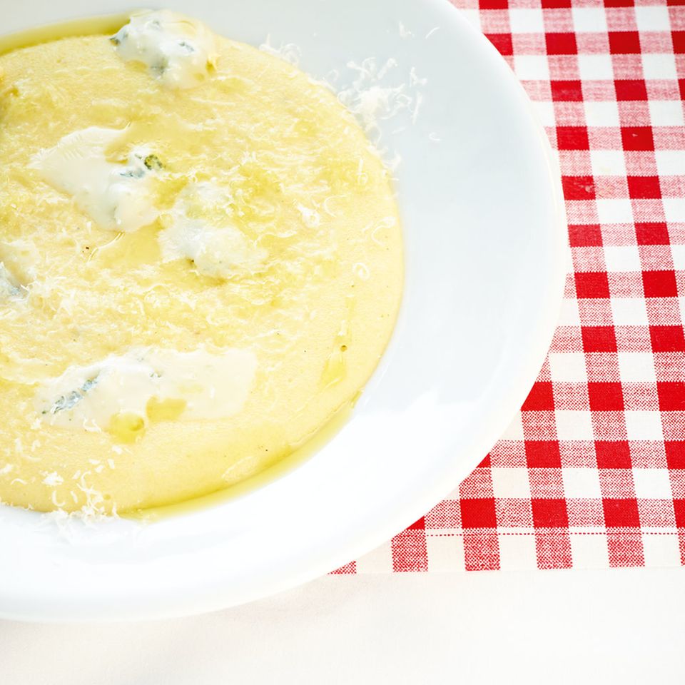 Polenta ai due formaggi