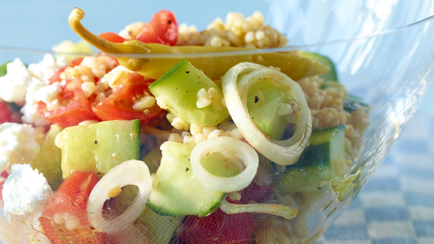 Bauernsalat mit Bulgur Rezept
