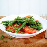 Tomaten-Bohnen-Salat