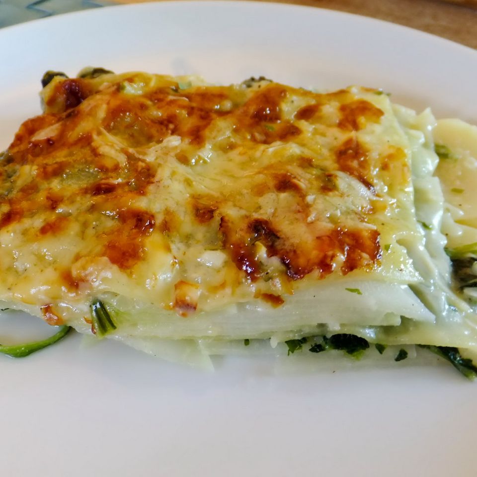 Kohlrabi-Lasagne