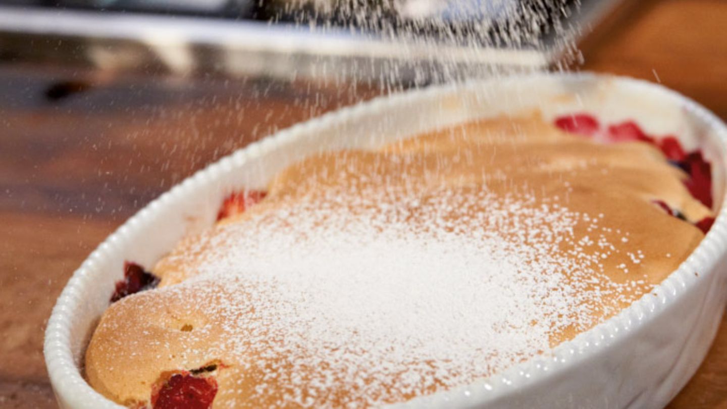 Überbackene Beerenfrüchte Rezept - [ESSEN UND TRINKEN]