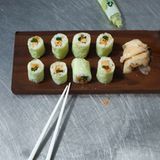 Soja-Rolle mit japanischem Omelette