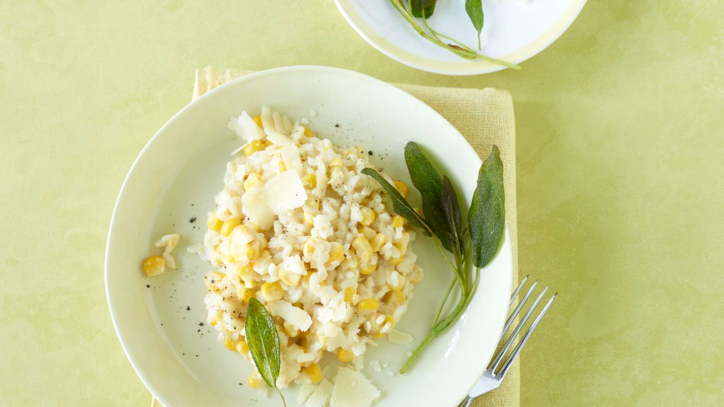 Maisrisotto Rezept