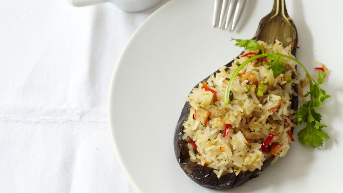 Gefüllte Auberginen Rezept
