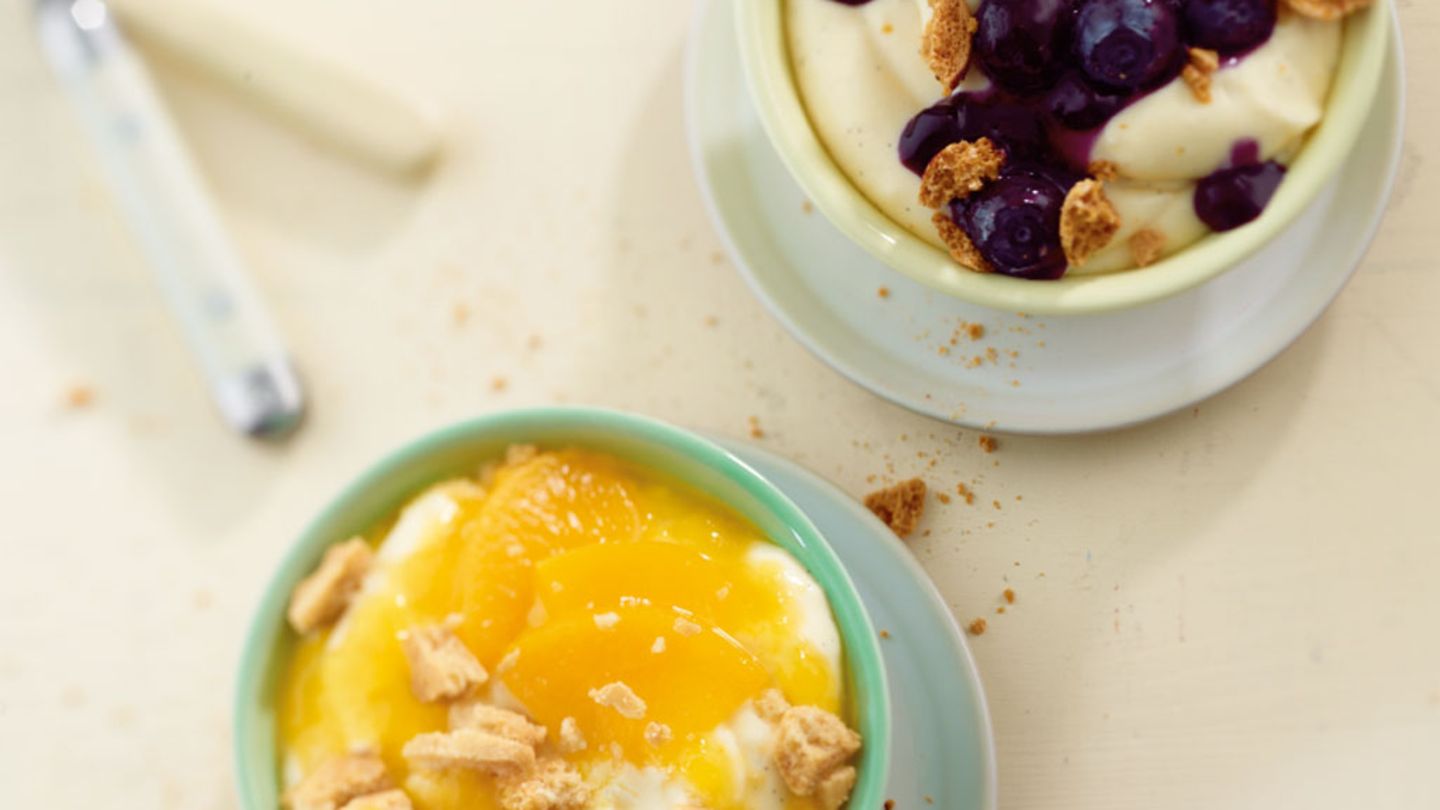 Heidelbeer-Amaretti-Topping Rezept