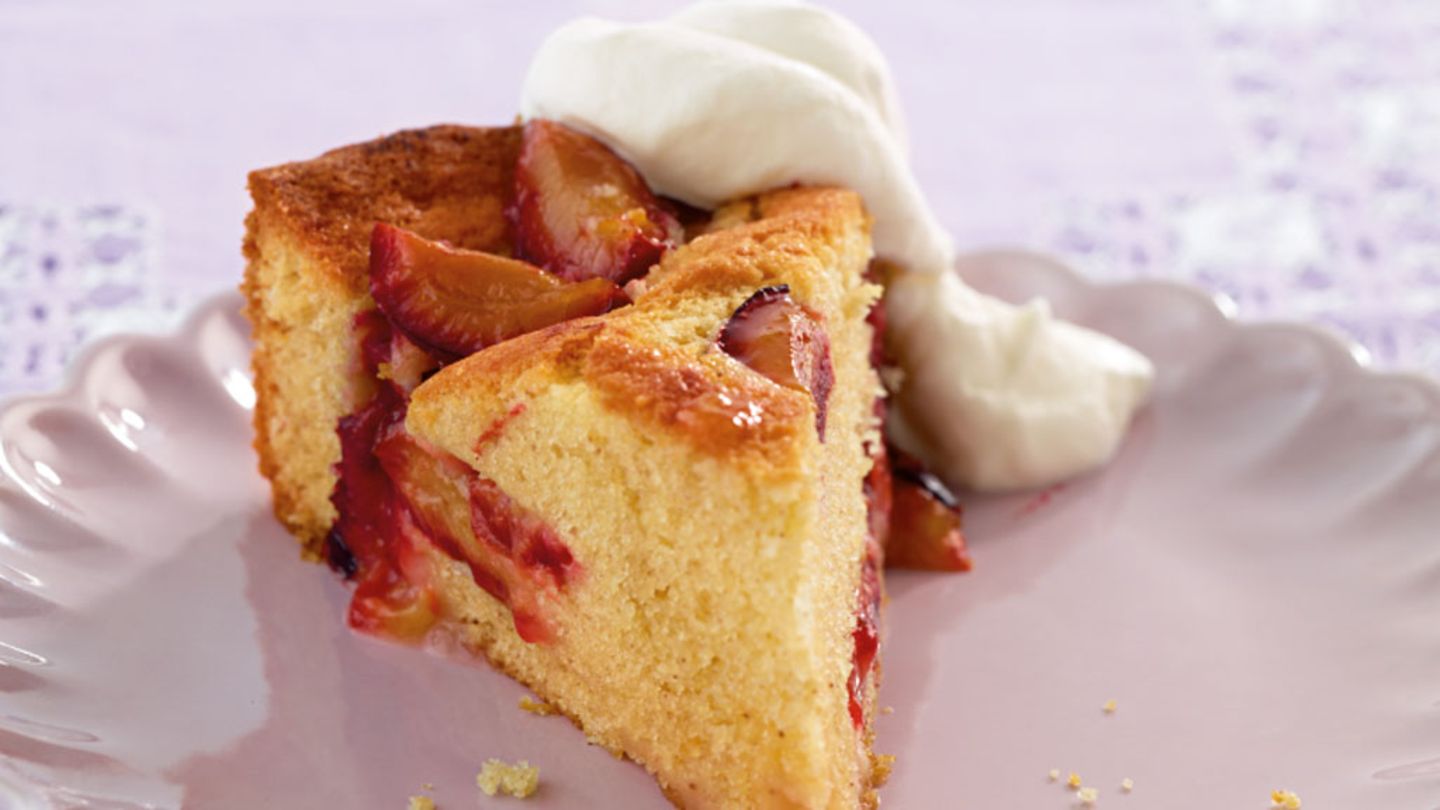 Versunkener Zwetschgenkuchen Rezept