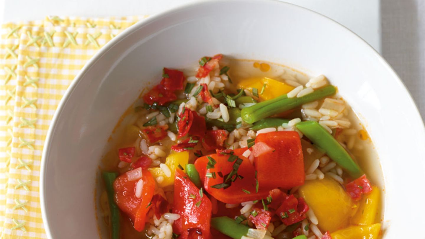 Paprika-Bohnen-Eintopf Rezept