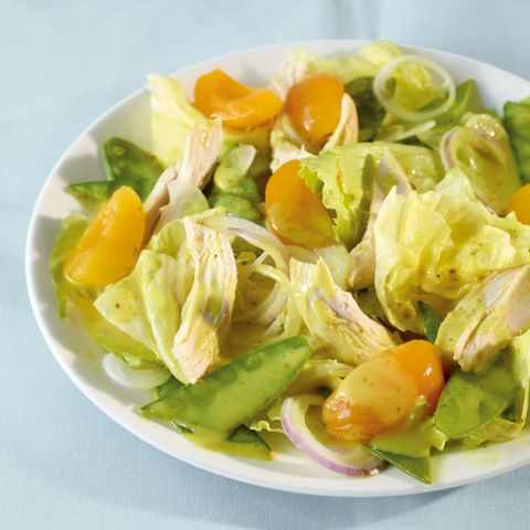 Curry-Hähnchen-Salat