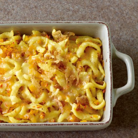 Kürbis-Käs-Spätzle