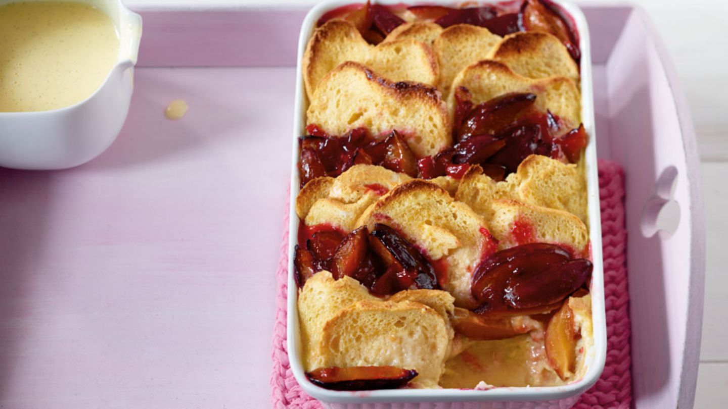 Zwetschgen-Ofenschlupfer Rezept