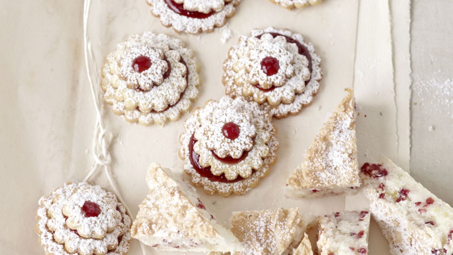 Cranberry-Kokos-Makronen Rezept