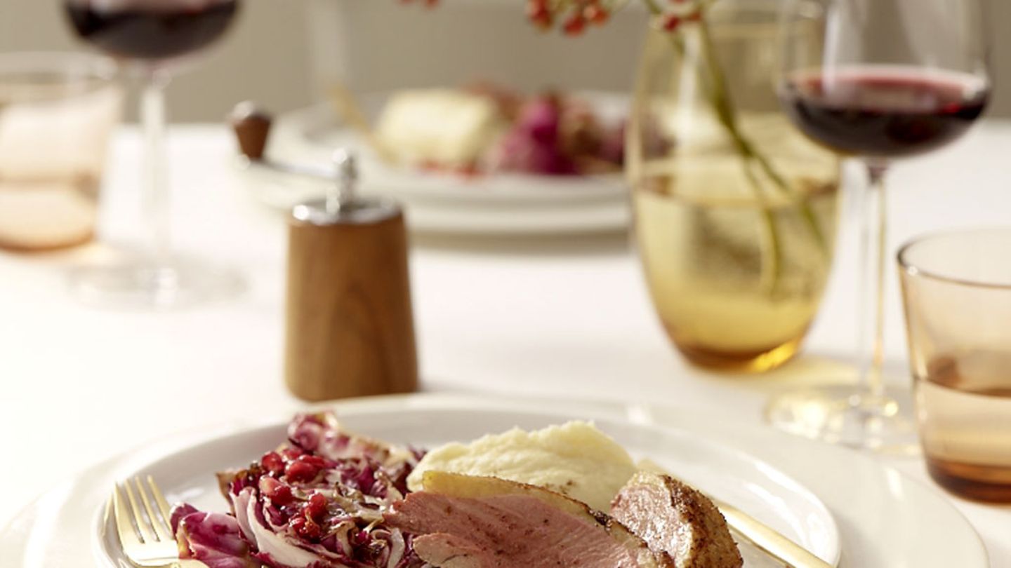 Entenbrust mit Selleriepüree Rezept