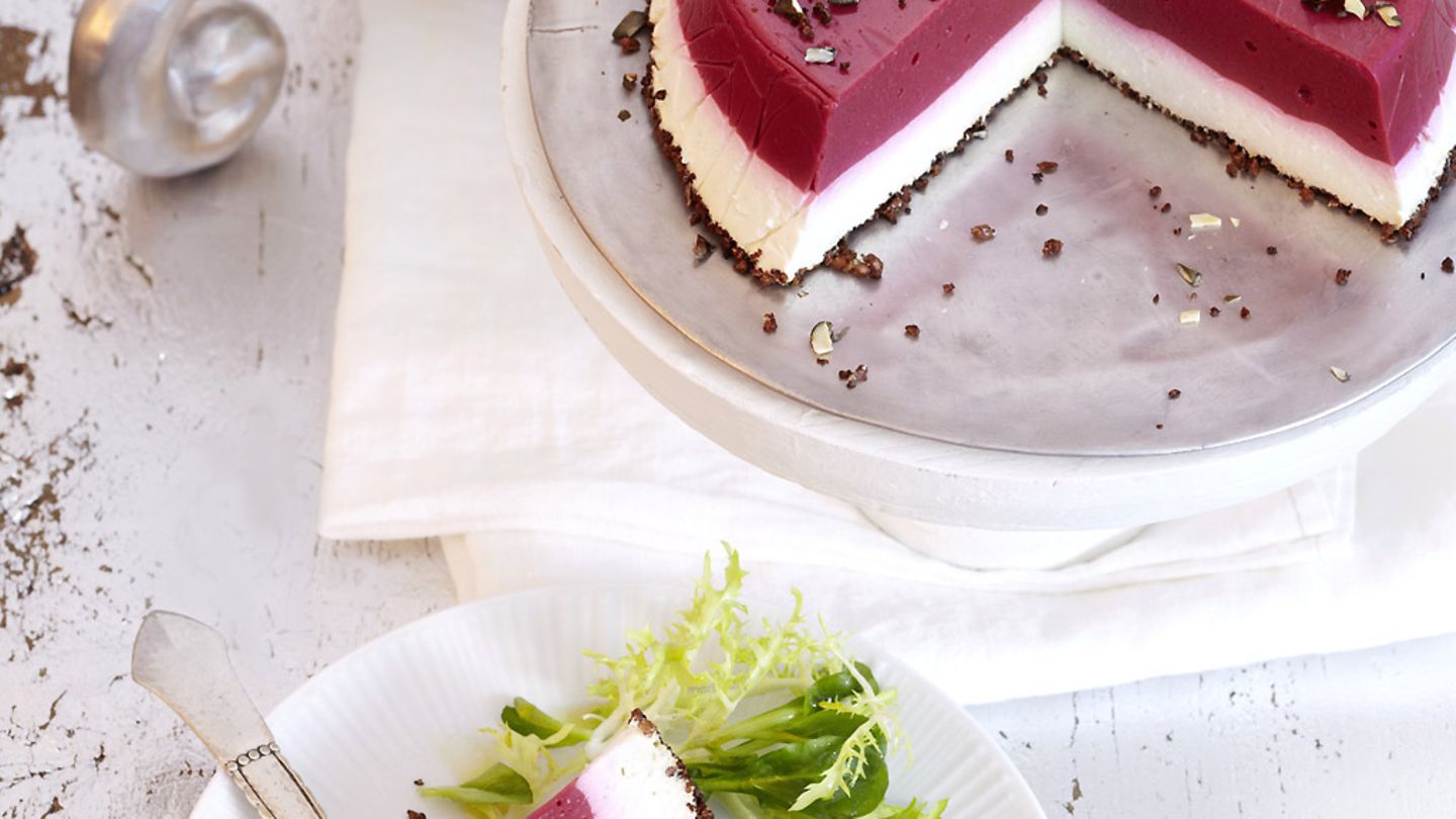 Rote-Bete-Meerrettich-Terrine Rezept