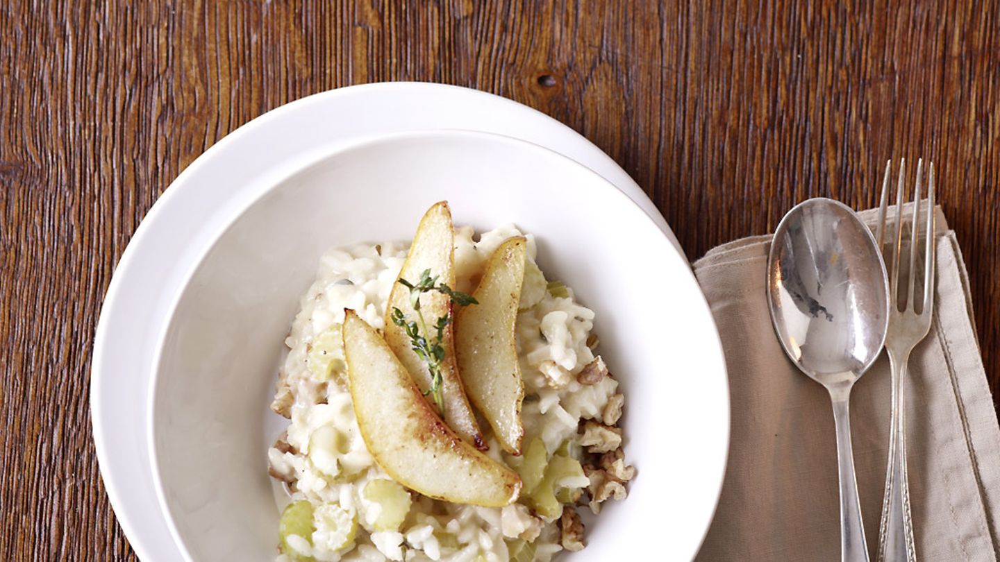 Walnuss-Risotto Rezept
