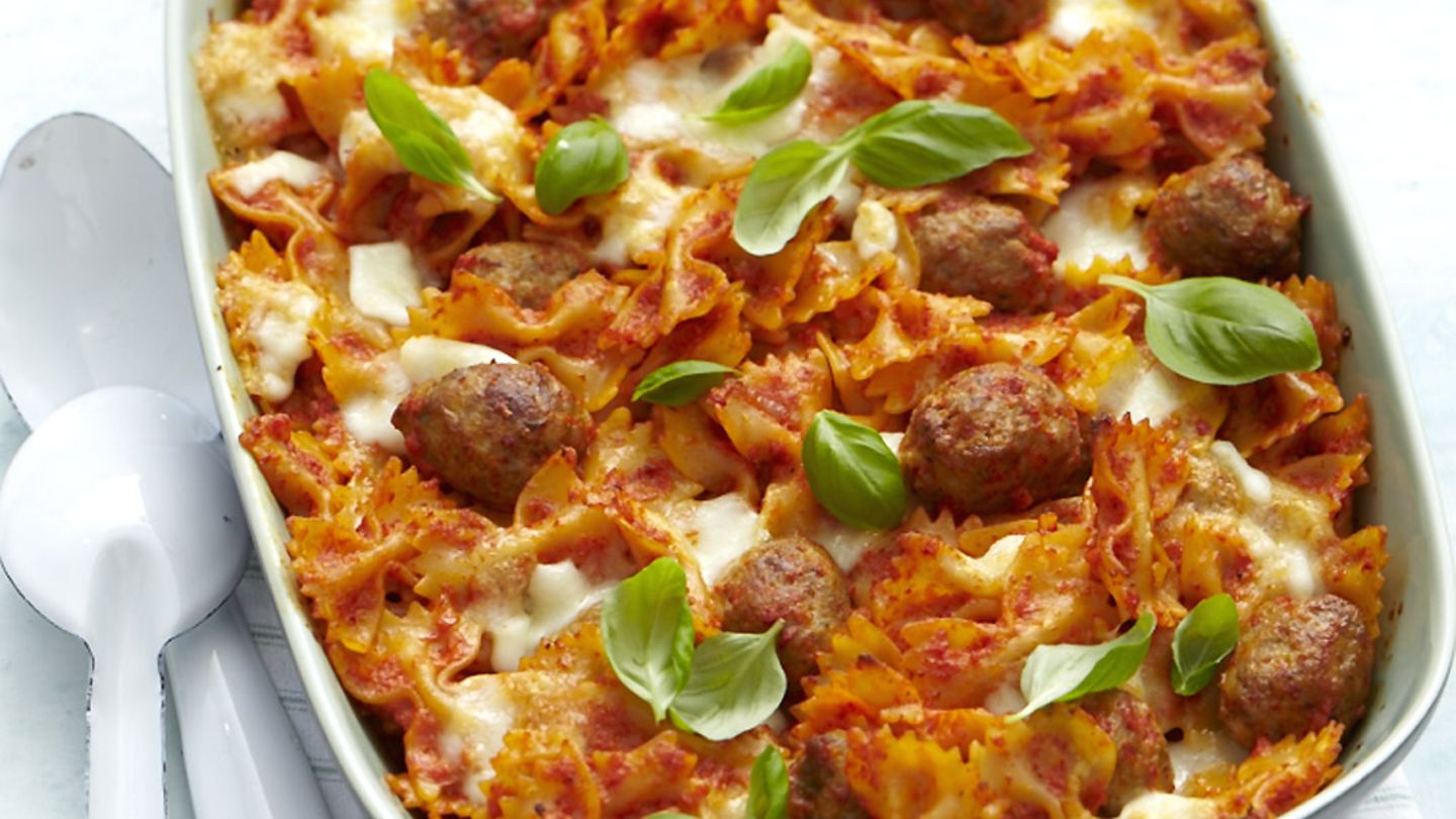 Paprika-Brät-Gratin Rezept