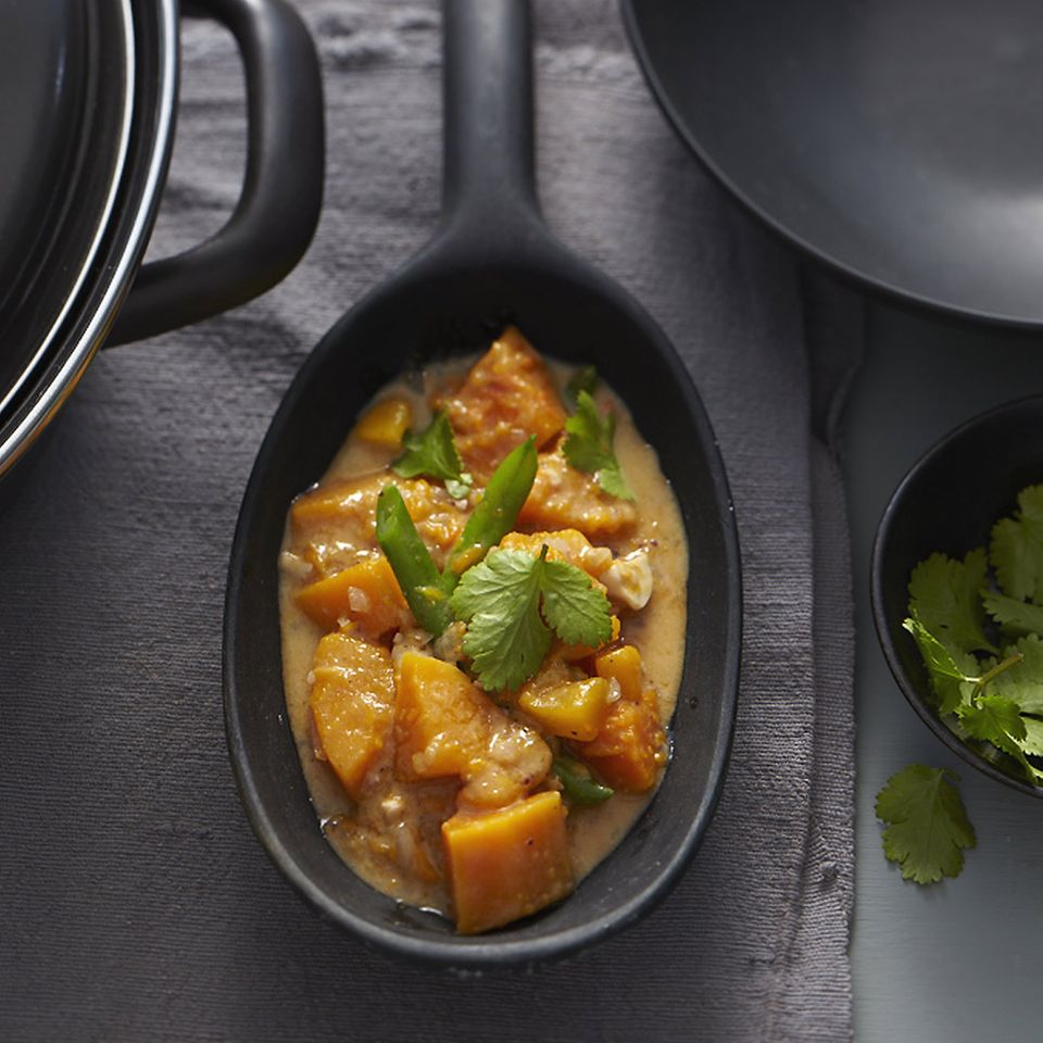 Kürbis-Curry mit Mango