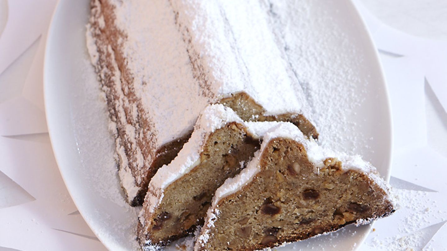 Apfel-Nuss-Christstollen Rezept