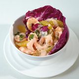Radicchio-Garnelen-Cocktail