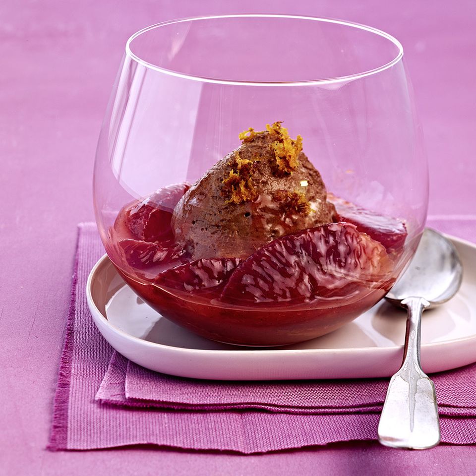 Orangen-Schoko-Mousse Rezept - [ESSEN UND TRINKEN]