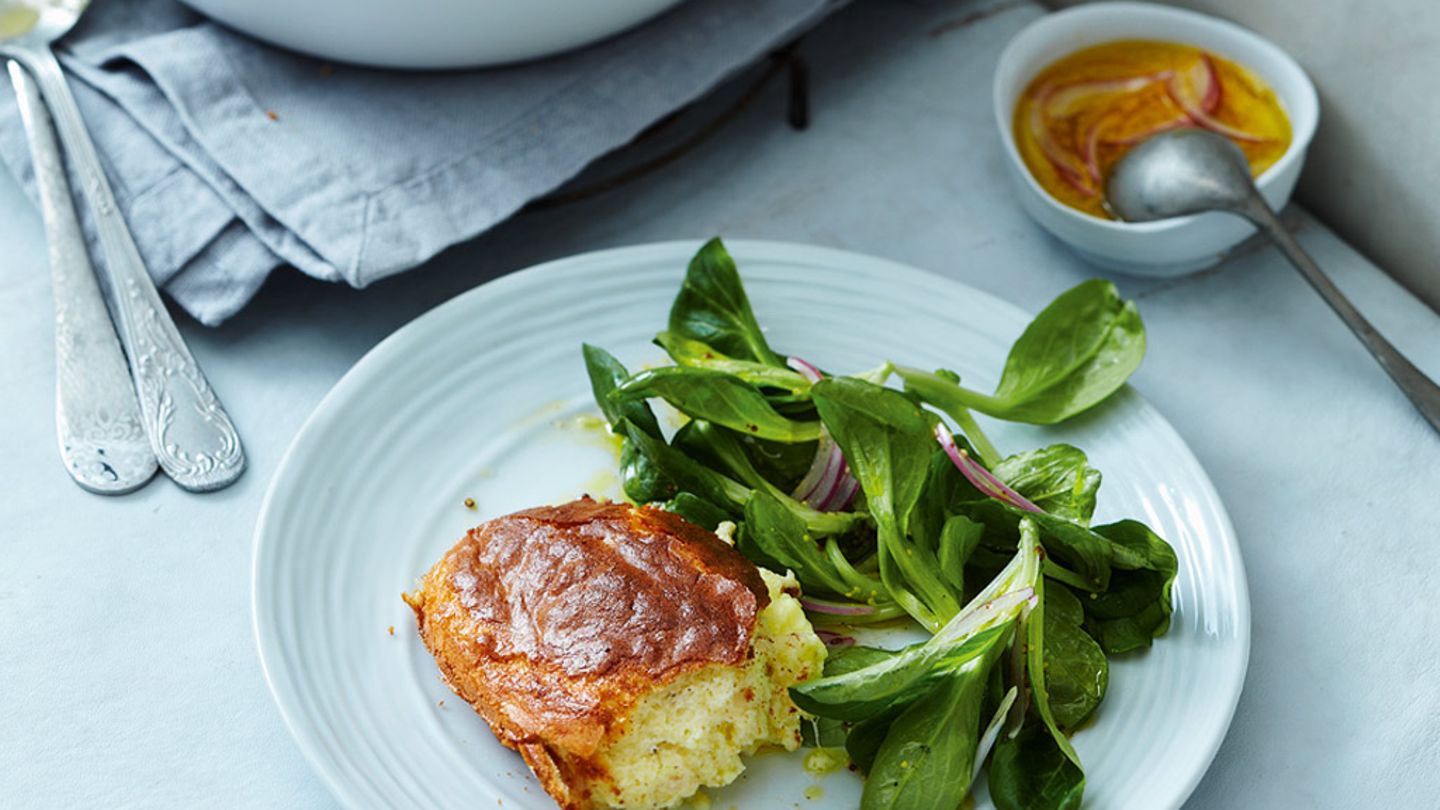 Käse-Soufflé Rezept