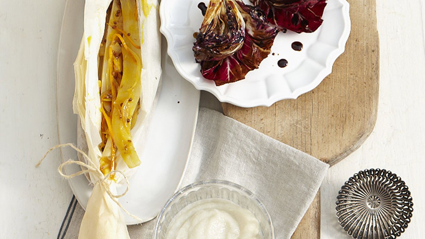 Schwarzwurzeln mit Topinamburpüree Rezept