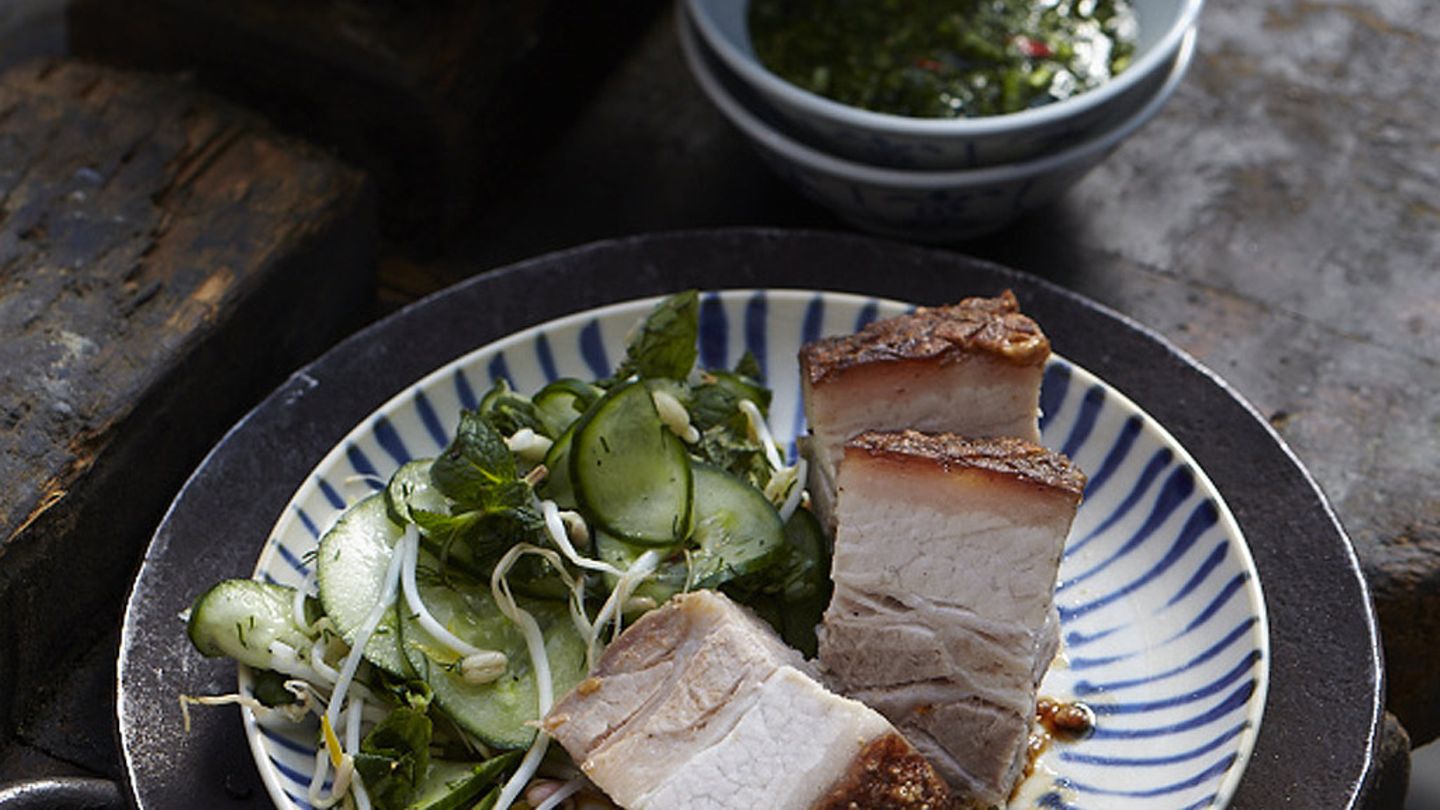 Knuspriger Schweinebauch Rezept