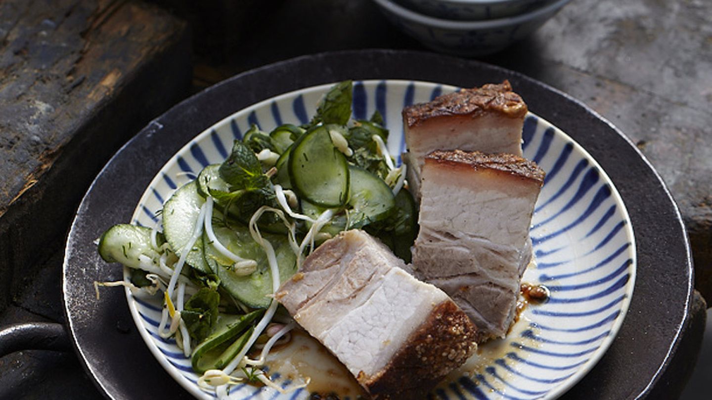 Kräuter-Gurkensalat Rezept