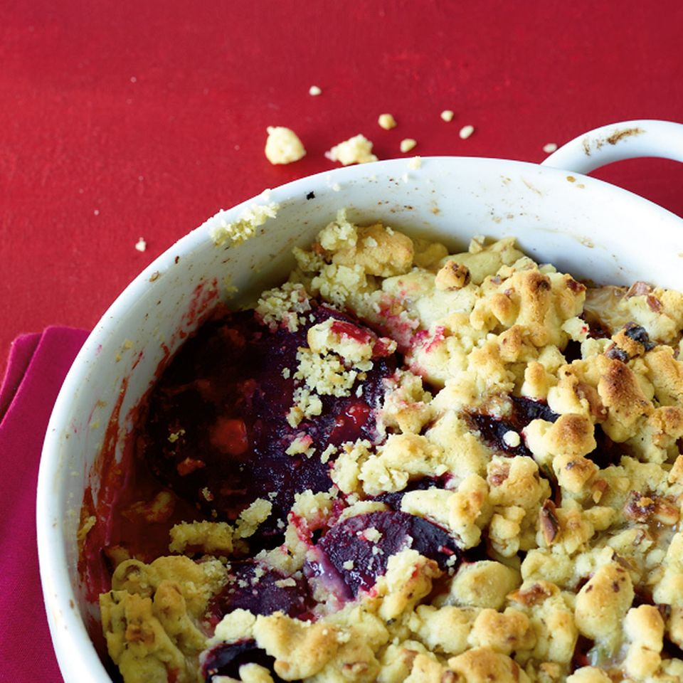 Rote-Bete-Crumble