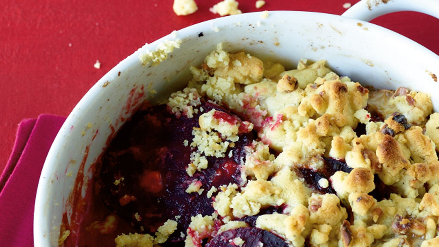 Rote-Bete-Crumble Rezept