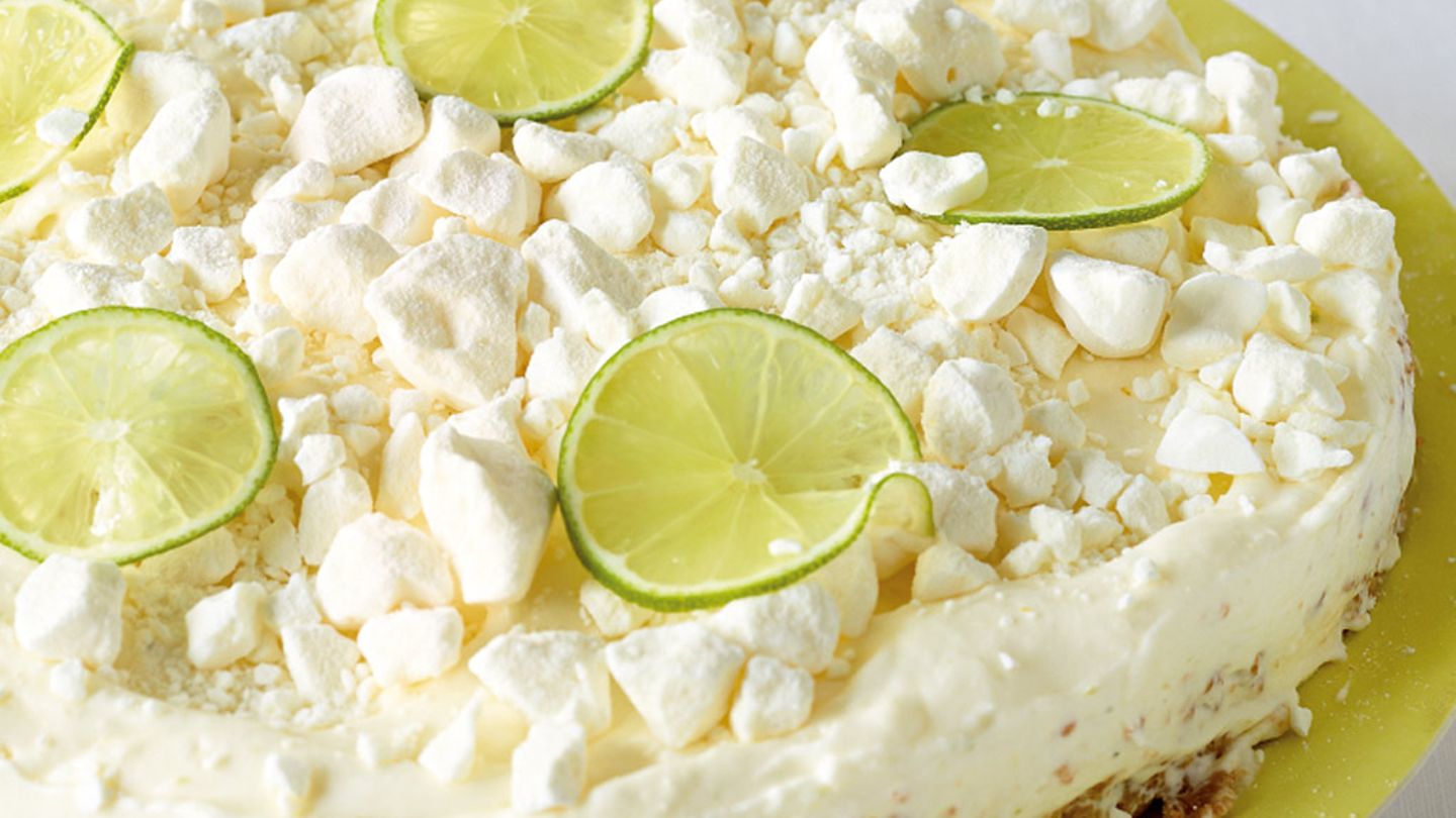 Limetten-Frischkäse-Torte Rezept