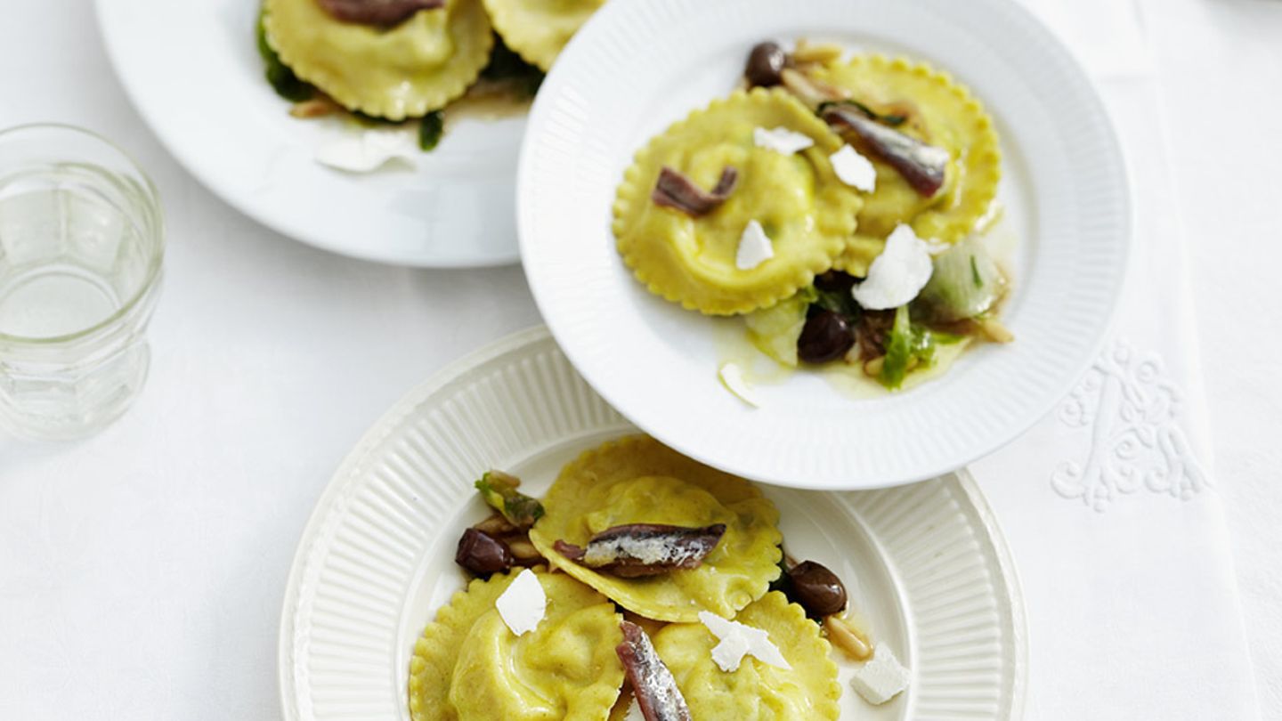 Ravioli mit Endivie Rezept